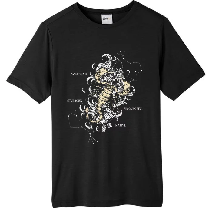 Backprint Zodiac Sign Scorpio ChromaSoft Performance T-Shirt