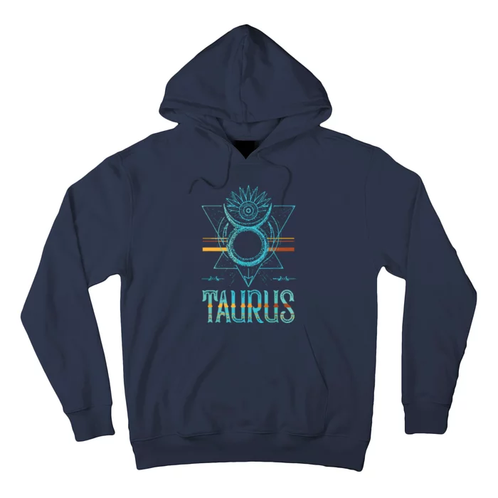 Bull Zodiac Sign Symbol Horoscope Taurus Hoodie