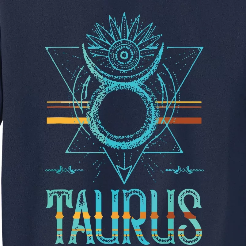 Bull Zodiac Sign Symbol Horoscope Taurus Tall Sweatshirt