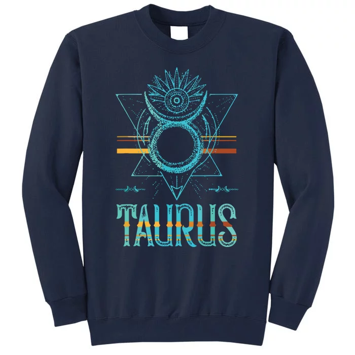 Bull Zodiac Sign Symbol Horoscope Taurus Tall Sweatshirt