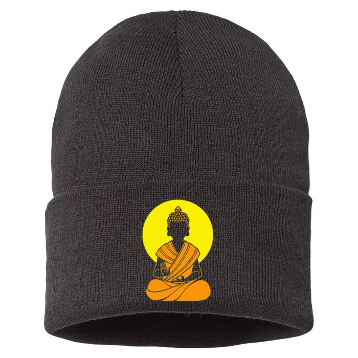 Buddha Zen Spirituality Buddhism Buddhist Sustainable Knit Beanie