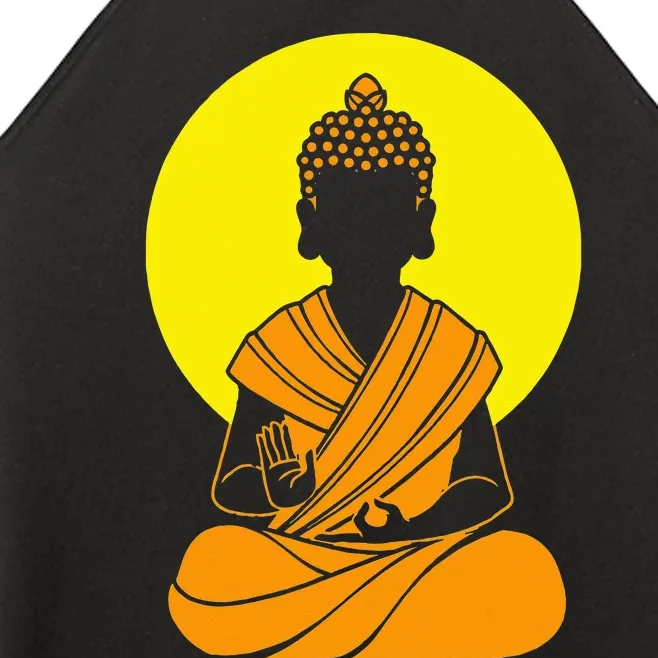 Buddha Zen Spirituality Buddhism Buddhist Women’s Perfect Tri Rocker Tank