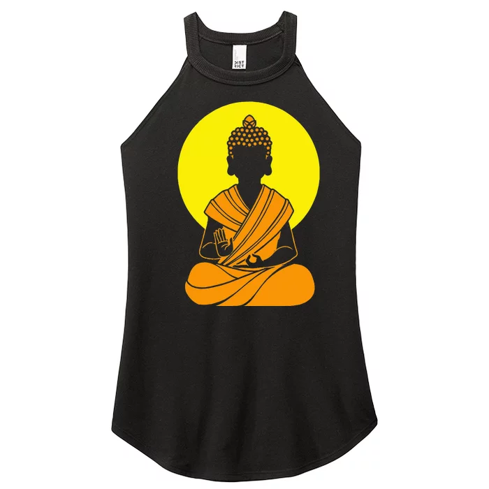 Buddha Zen Spirituality Buddhism Buddhist Women’s Perfect Tri Rocker Tank