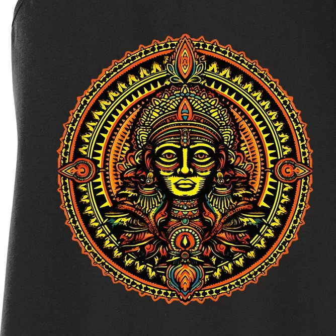 Buddhism Zen Yoga And Meditation Buddha Women's Racerback Tank