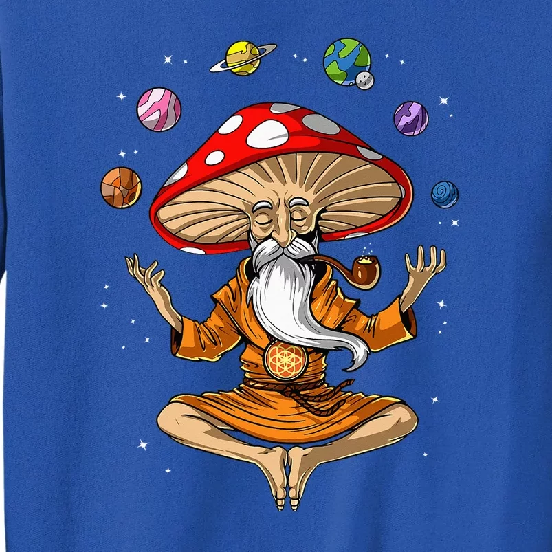 Buddha Zen Yoga Meditation Psychedelic Hippie Fungi Sweatshirt