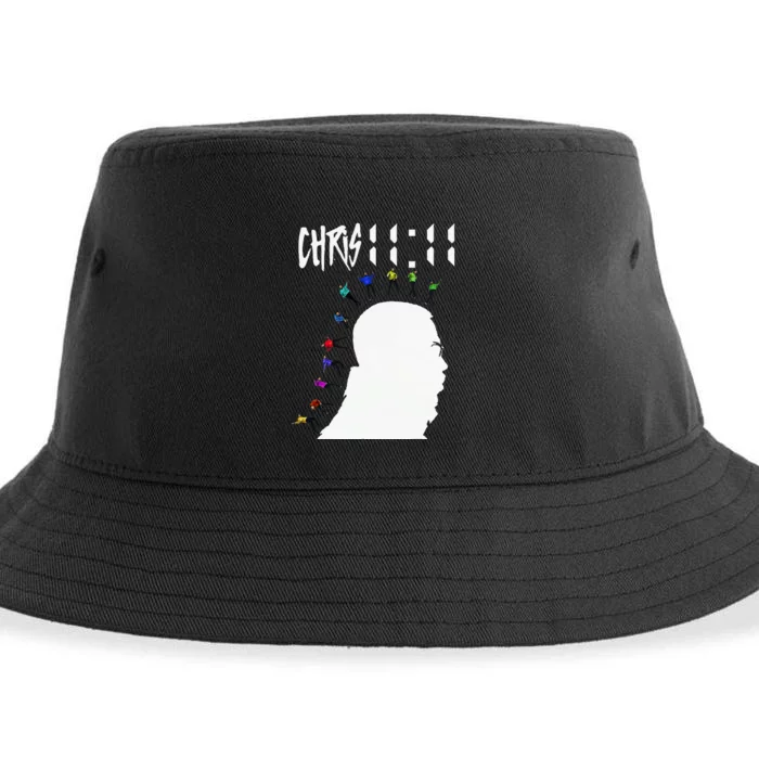 Chris 11 11 For Chris Personalized First Name Sustainable Bucket Hat