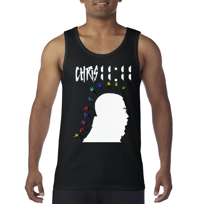 Chris 11 11 For Chris Personalized First Name Tank Top