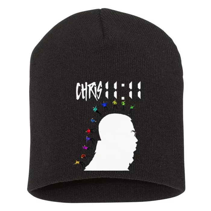 Chris 11 11 For Chris Personalized First Name Short Acrylic Beanie