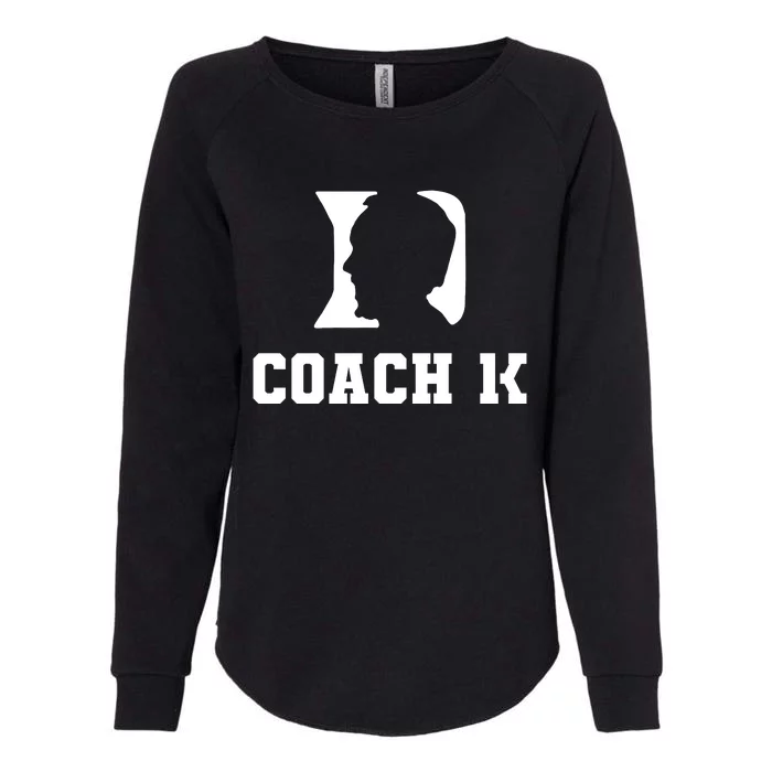 Coach 1K 1000 Wins Basketball College Font 1 K Womens California Wash Sweatshirt