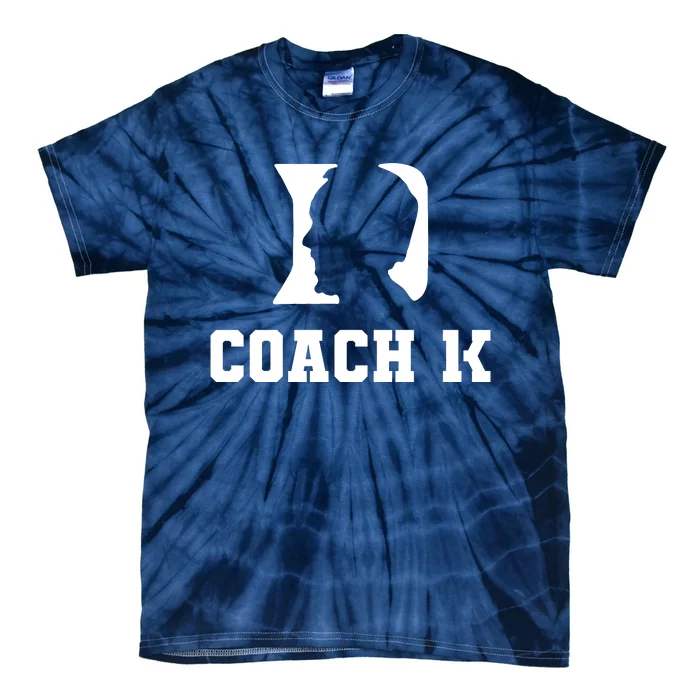 Coach 1K 1000 Wins Basketball College Font 1 K Tie-Dye T-Shirt