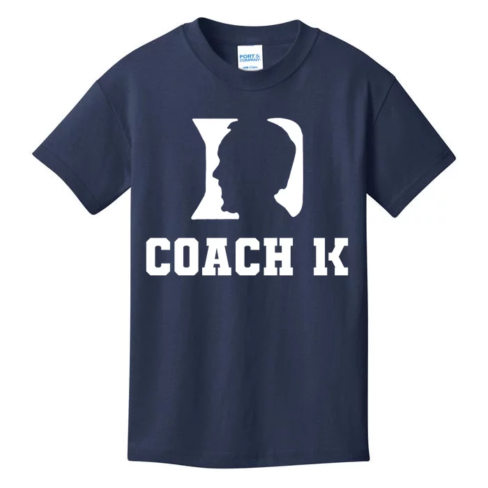 Coach 1K 1000 Wins Basketball College Font 1 K Kids T-Shirt