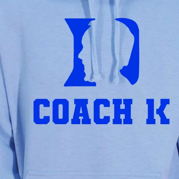 Coach 1K 1000 Wins Basketball College Font 1 K Unisex Surf Hoodie