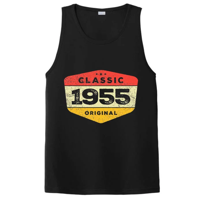 Classic 1955 68th Birthday Vintage Performance Tank