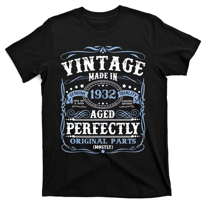 Classic 1932 Birthday Gift T-Shirt