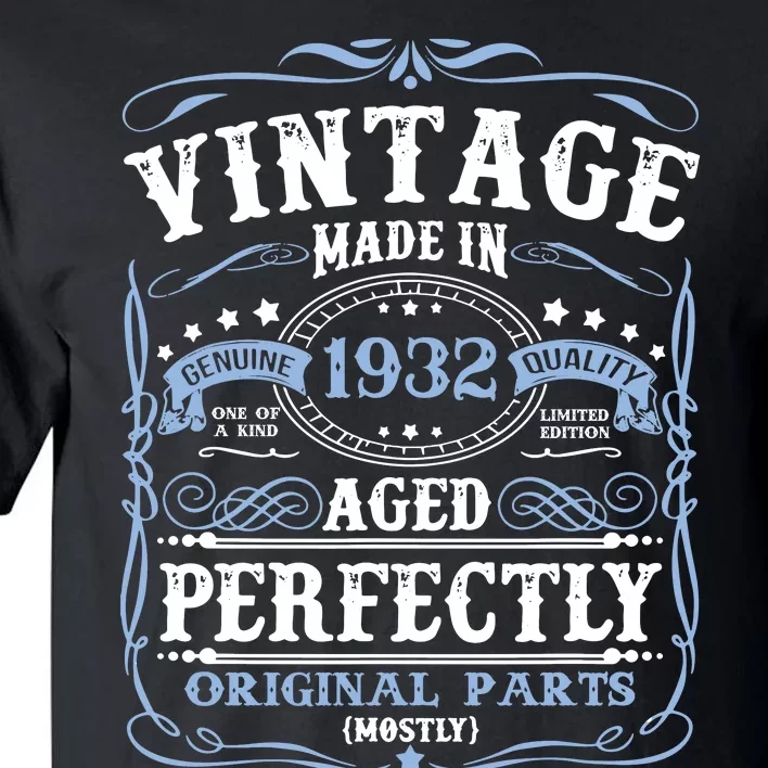 Classic 1932 Birthday Gift Tall T-Shirt