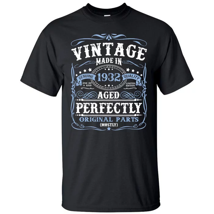 Classic 1932 Birthday Gift Tall T-Shirt