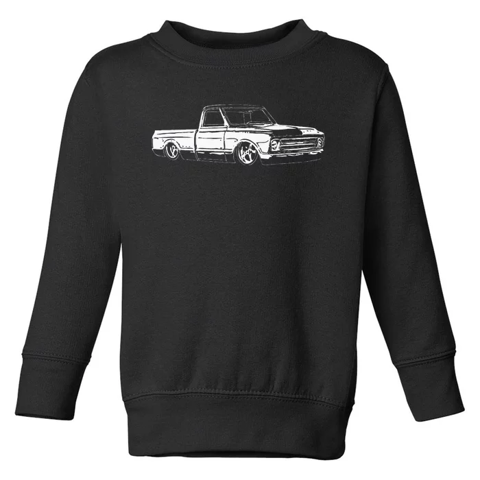 Classic 1967 C10 Truck C10 Truck Custom 10 Toddler Sweatshirt