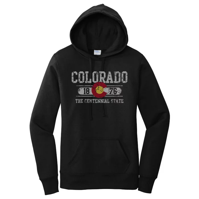 Colorado 1876 Centennial State Women's Pullover Hoodie