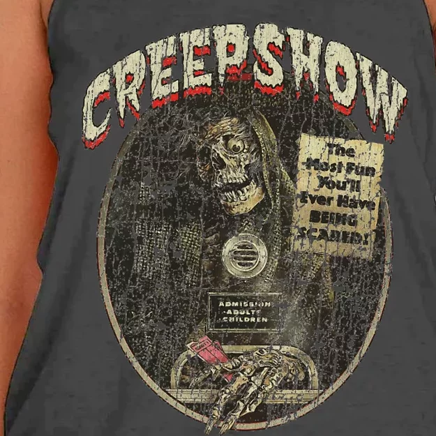 Creepshow 1982 Women's Knotted Racerback Tank