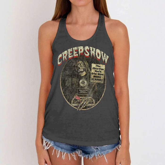 Creepshow 1982 Women's Knotted Racerback Tank