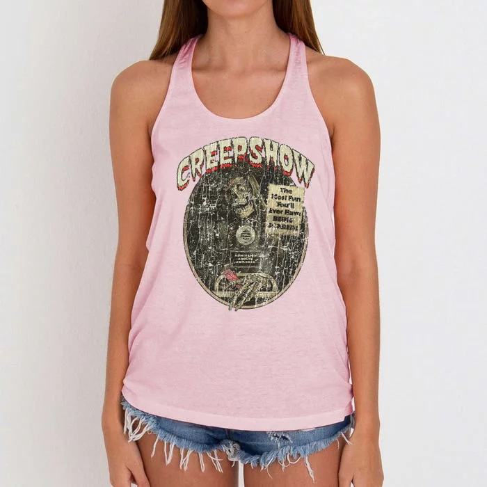 Creepshow 1982 Women's Knotted Racerback Tank