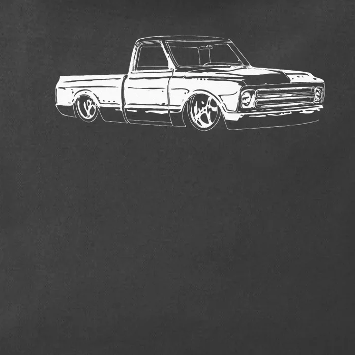 Classic 1967 C10 Truck C10 Truck Custom 10 Zip Tote Bag