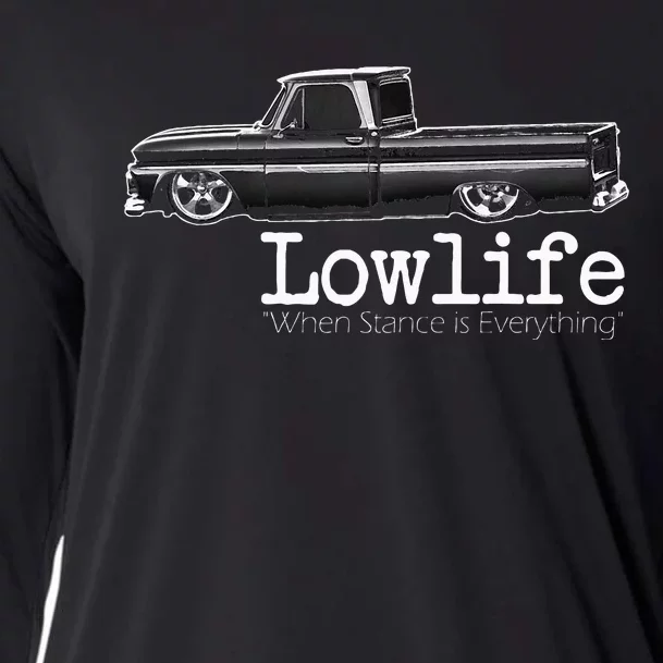 Custom 10 Classic C10 Truck Lowlife Stance Is Everything Cooling Performance Long Sleeve Crew