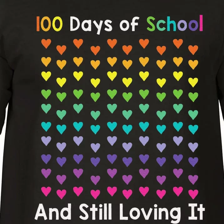 Cute 100 Days of school and still loving it Hearts 100th Day Comfort Colors T-Shirt