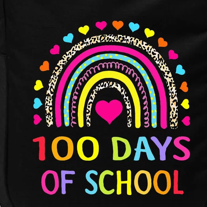 Cute 100 Days Of School Rainbow 100th Day Of School Impact Tech Backpack