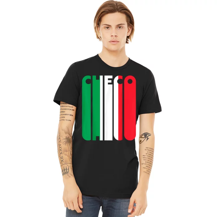 Checo 11 Formula Racing Fast Cars Racetrack Fan Mexico Premium T-Shirt