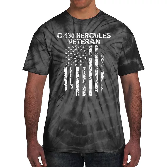 C 130 Hercules Military Tie-Dye T-Shirt