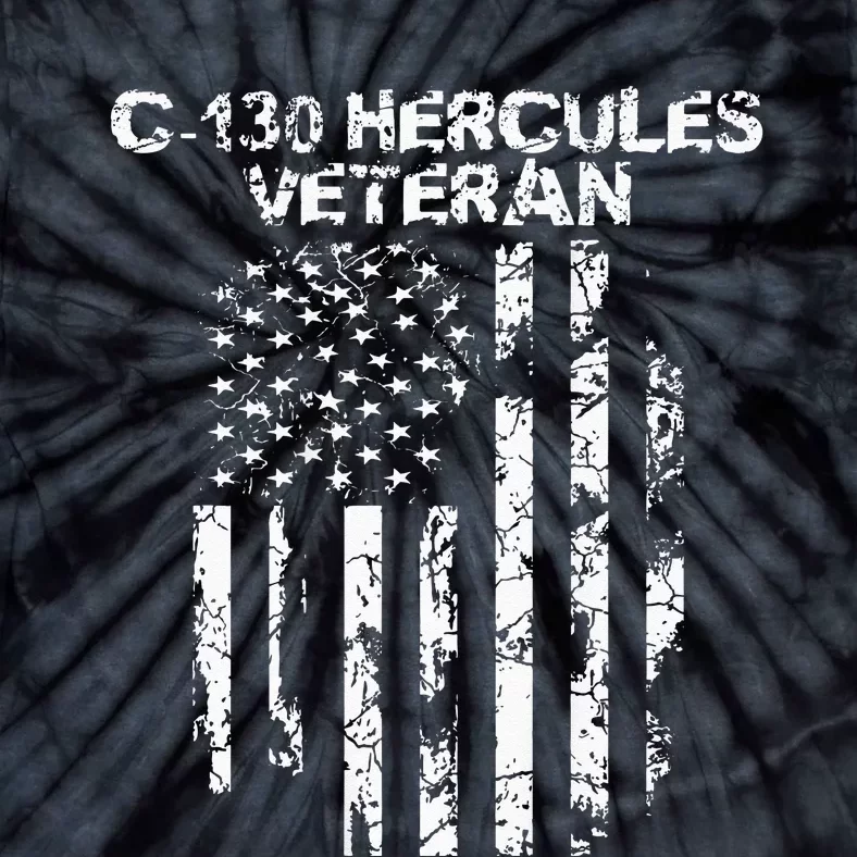 C 130 Hercules Military Tie-Dye T-Shirt