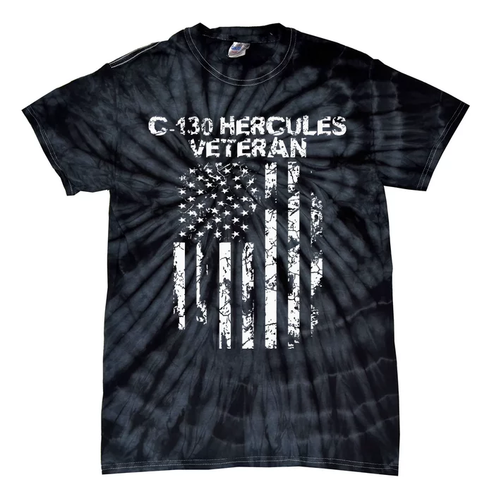 C 130 Hercules Military Tie-Dye T-Shirt