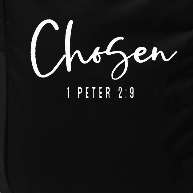 Chosen 1 Peter 29 Chosen Christian Impact Tech Backpack