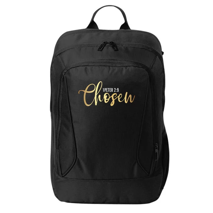 Chosen 1 Peter 9 Christian Religious City Backpack