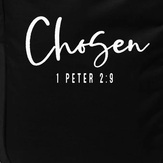 Chosen 1 Peter 29 Chosen Christian Impact Tech Backpack