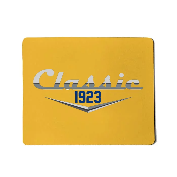 Classic 1923 Vintage 100th Birthday Mousepad