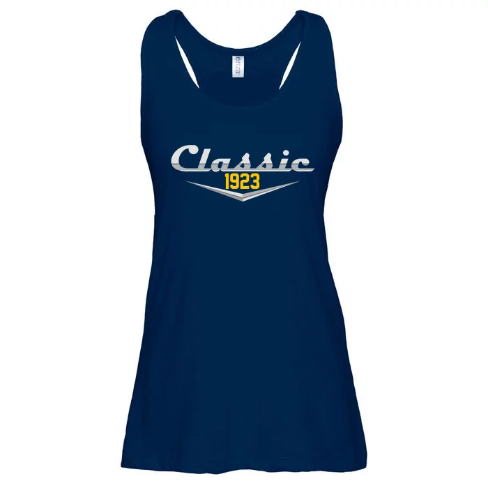 Classic 1923 Vintage 100th Birthday Ladies Essential Flowy Tank