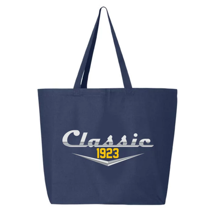 Classic 1923 Vintage 100th Birthday 25L Jumbo Tote