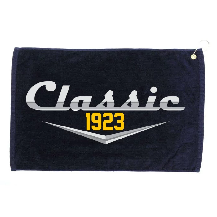 Classic 1923 Vintage 100th Birthday Grommeted Golf Towel