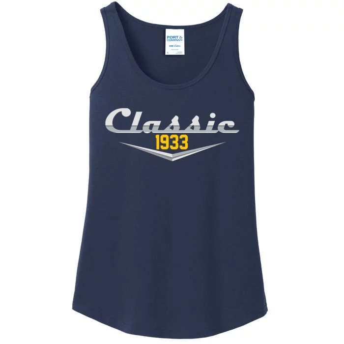 Classic 1933 Vintage 90th Birthday Ladies Essential Tank