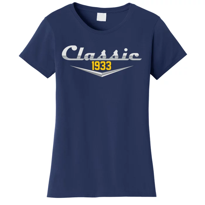 Classic 1933 Vintage 90th Birthday Women's T-Shirt