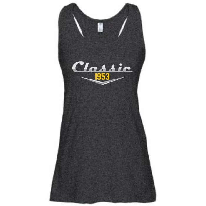 Classic 1953 Vintage 70th Birthday Ladies Essential Flowy Tank