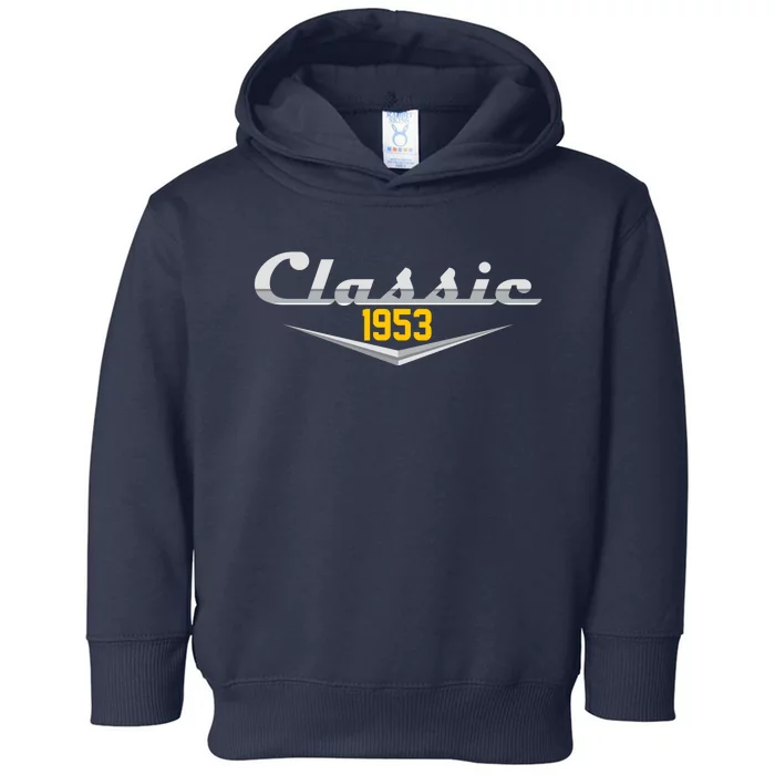 Classic 1953 Vintage 70th Birthday Toddler Hoodie