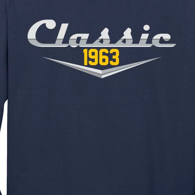 Classic 1963 Vintage 60th Birthday Tall Long Sleeve T-Shirt