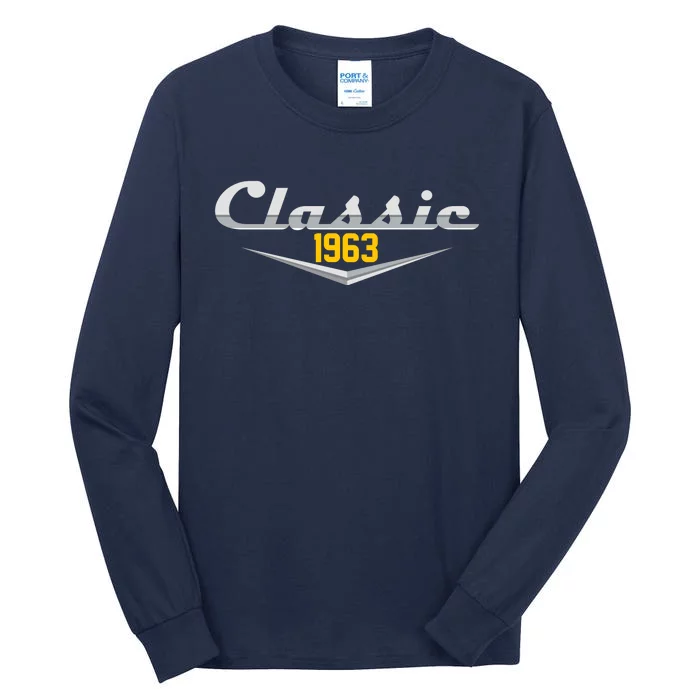 Classic 1963 Vintage 60th Birthday Tall Long Sleeve T-Shirt