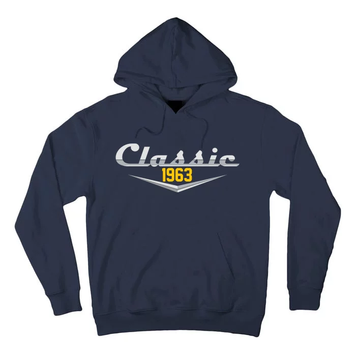 Classic 1963 Vintage 60th Birthday Tall Hoodie