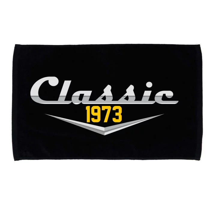 Classic 1973 Vintage 50th Birthday Microfiber Hand Towel