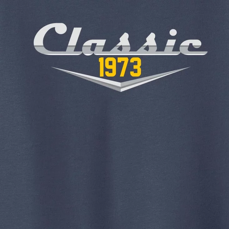 Classic 1973 Vintage 50th Birthday Toddler T-Shirt