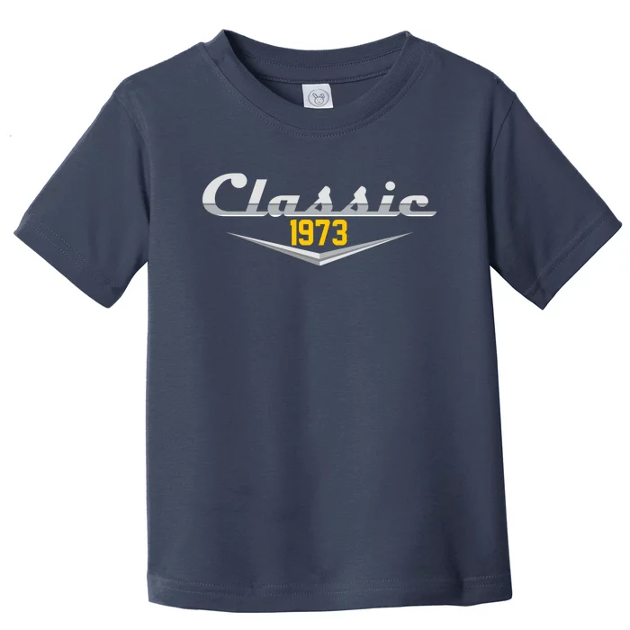 Classic 1973 Vintage 50th Birthday Toddler T-Shirt